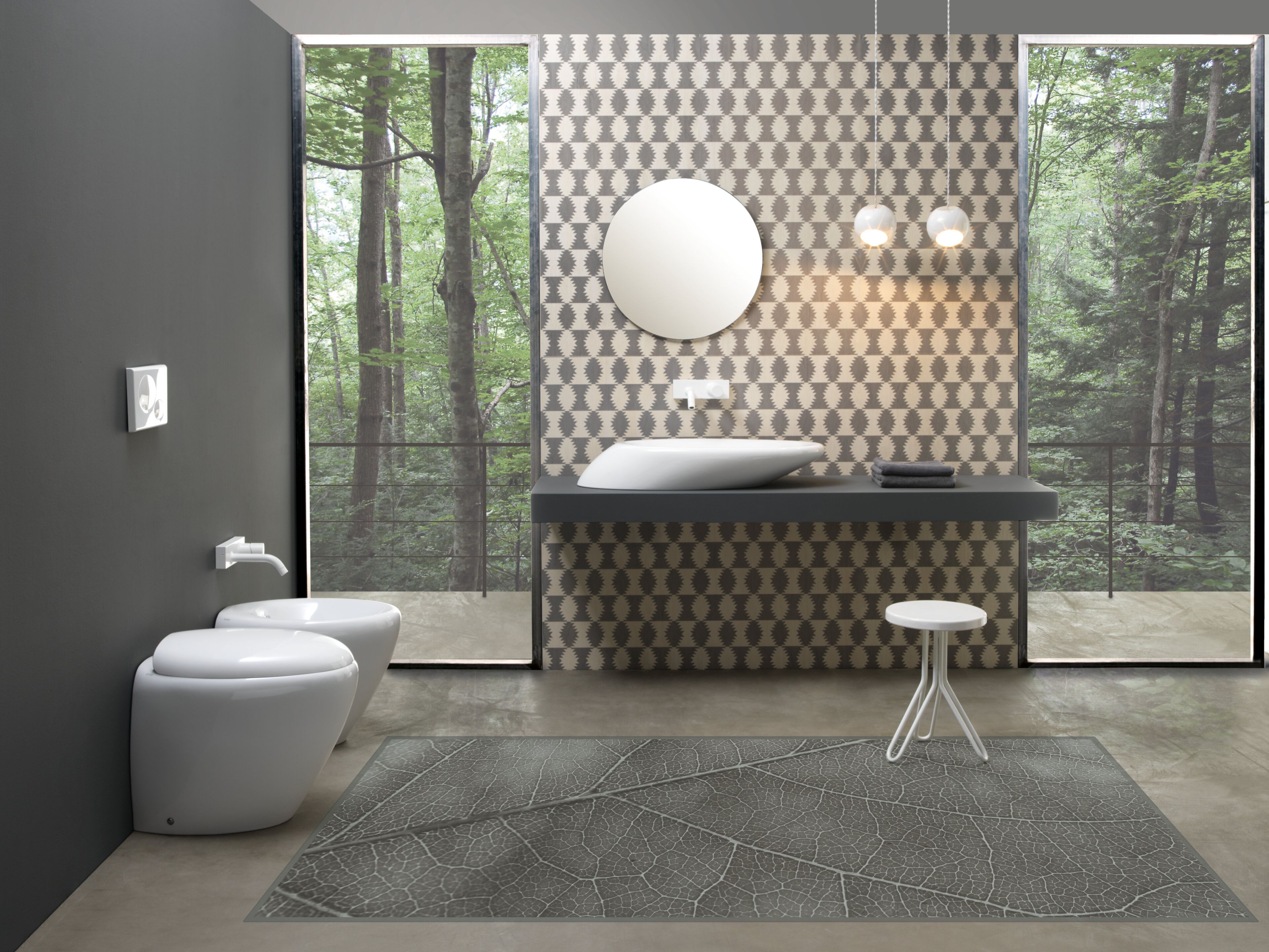 Полная мебель для ванной комнаты GSG Ceramic Design ARCH-00042591