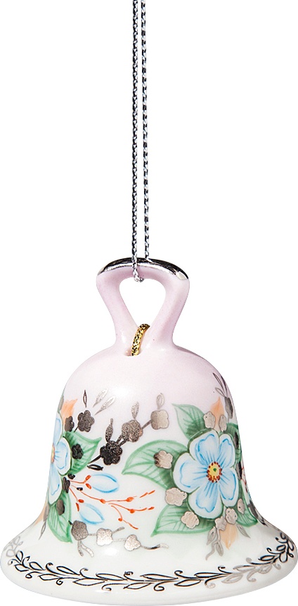10617387 Мануфактуры Гарднеръ в Вербилках Колокольчик "Дыхание весны" Фарфор, Керамика 