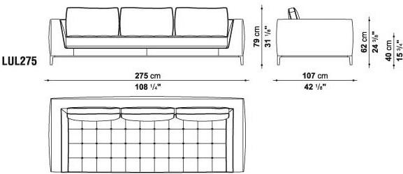 Maxalto Модульный угловой диван из ткани Lucrezia sun-id-1346409 - Вид №32