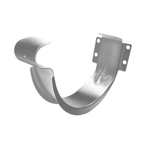 Кронштейн для желоба короткий GL PE 125 мм цвет сигнальный белый