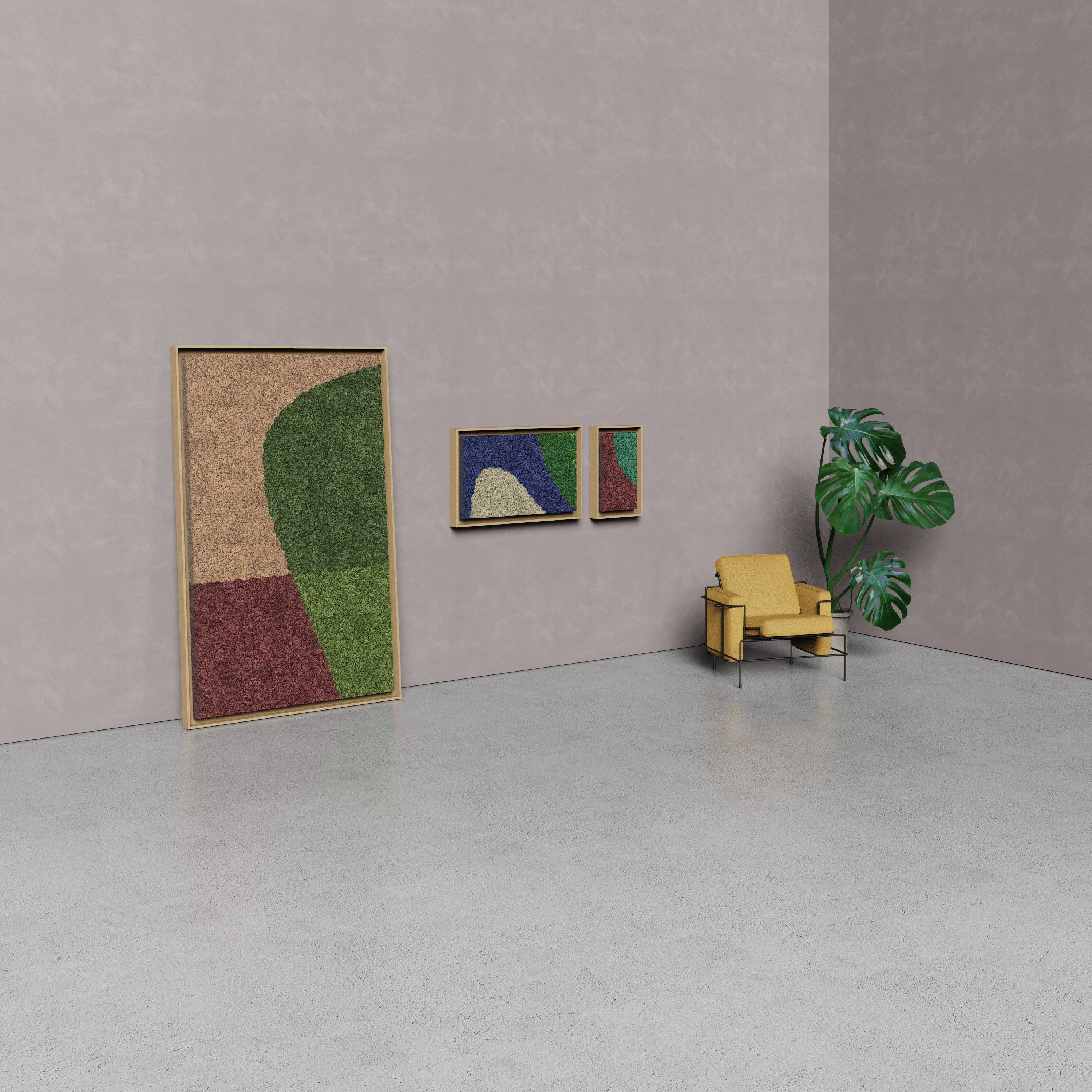 Акустическая панель из мха GREENMOOD FRAMED SYNERGY ARCH-00061647 - Вид №4