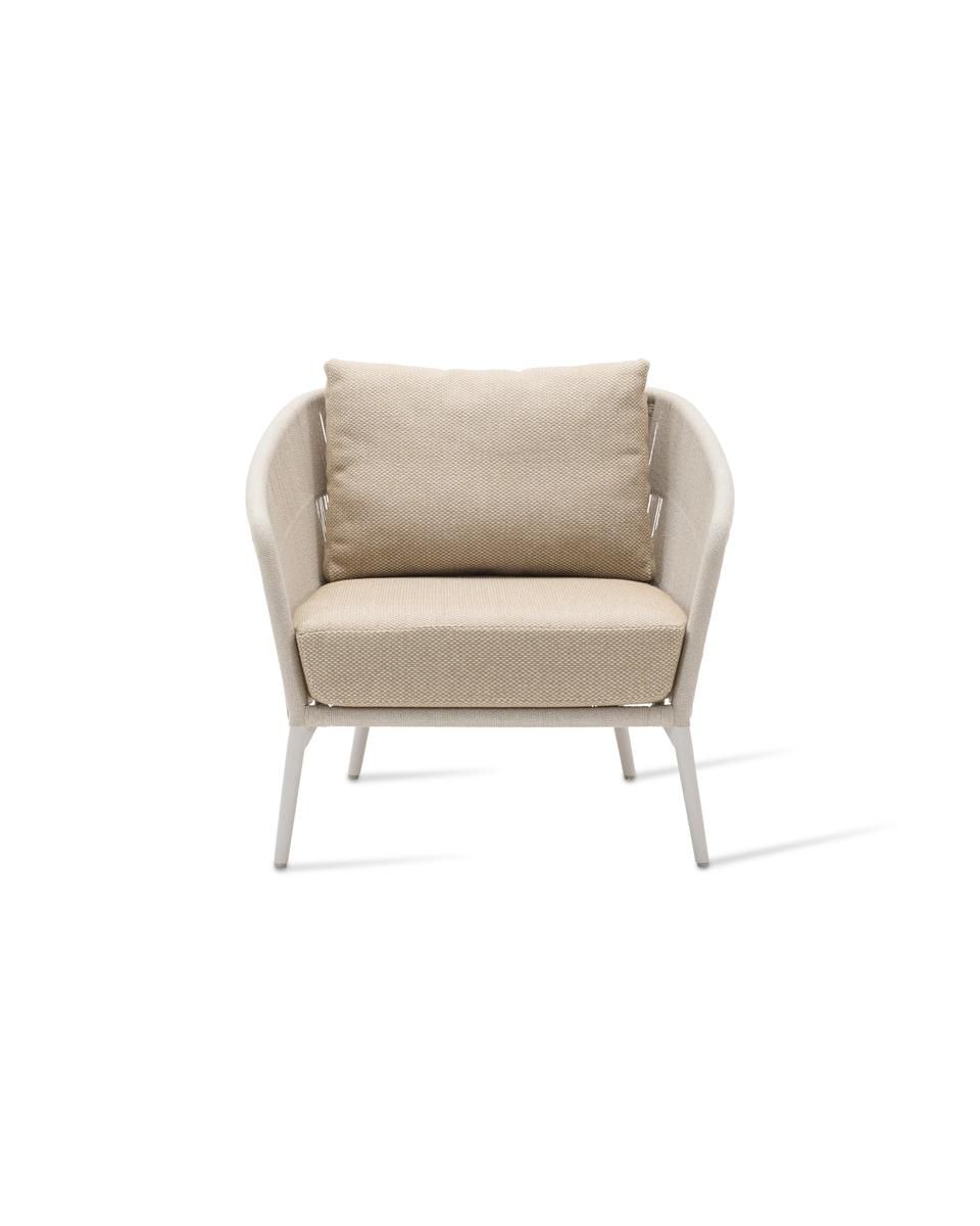 Тканевое садовое кресло с подлокотниками Vincent sheppard Akari ARCH-00114806 - Вид №1