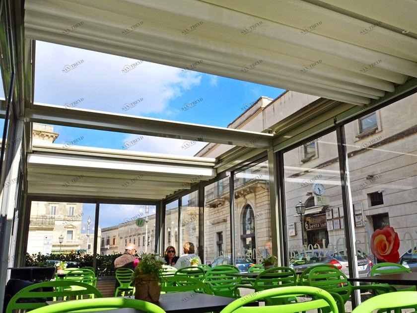 Sprech Пристенная пергола со сдвижной крышкой Q.box system sun-id-1464079