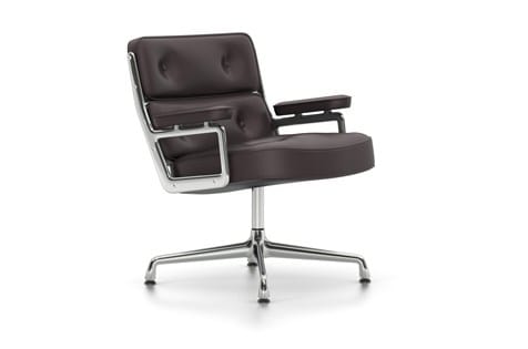 Вращающееся кресло с кожаными спицами VITRA Lobby Chair ARCH-00068846 - Вид №22