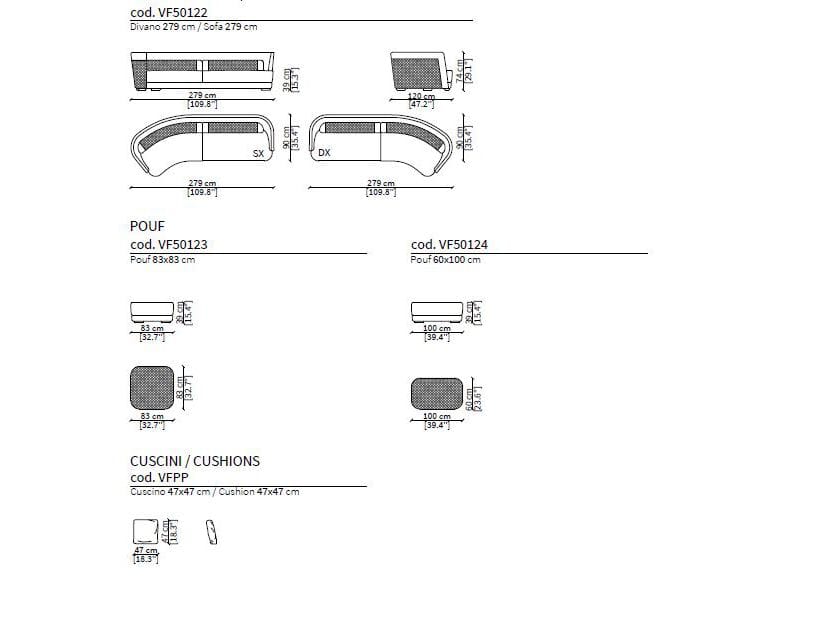 Ткань диван Vittoria Frigerio шпаргалки ARCH-00055654 - Вид №6