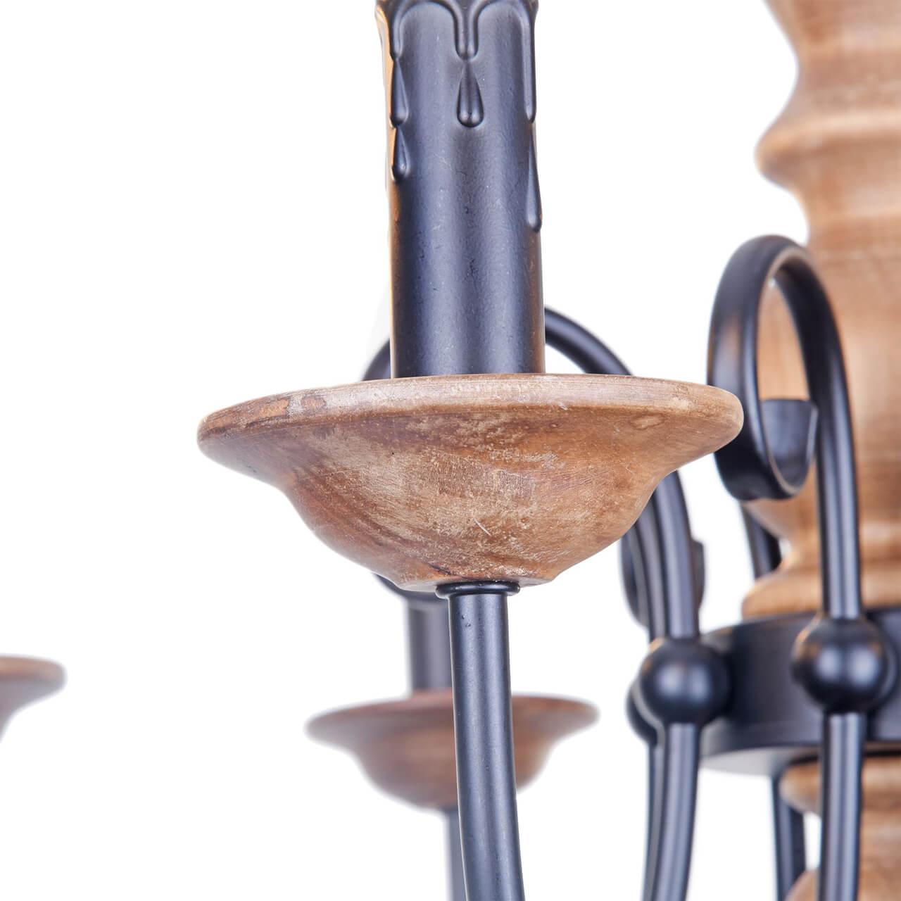 Подвесная люстра Freya Benigna FR2170-PL-08-BR FREYA BENIGNA 187162 Коричневый  - Вид №2