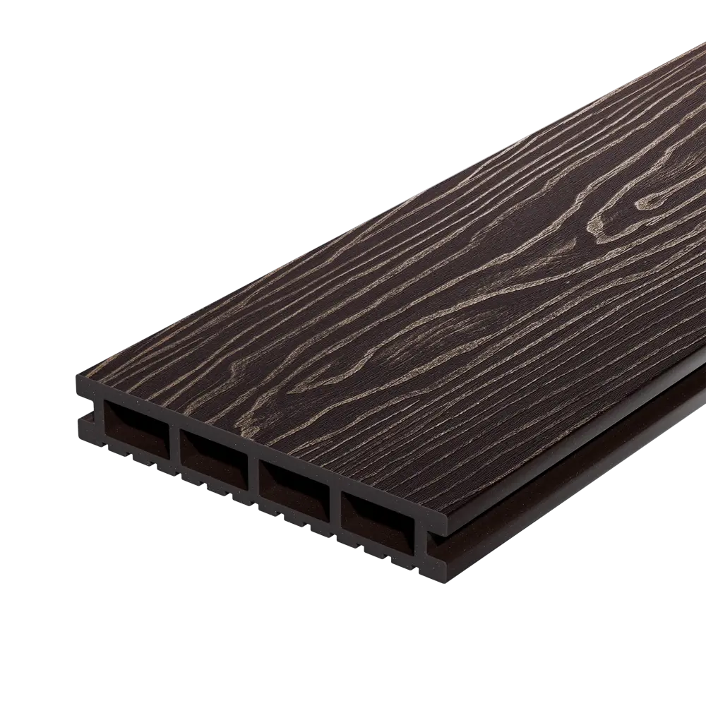Santreyd Decking Smart - террасная доска ДПК Венге с 3D-текстурой дерева 89365686 STLM-1014021
