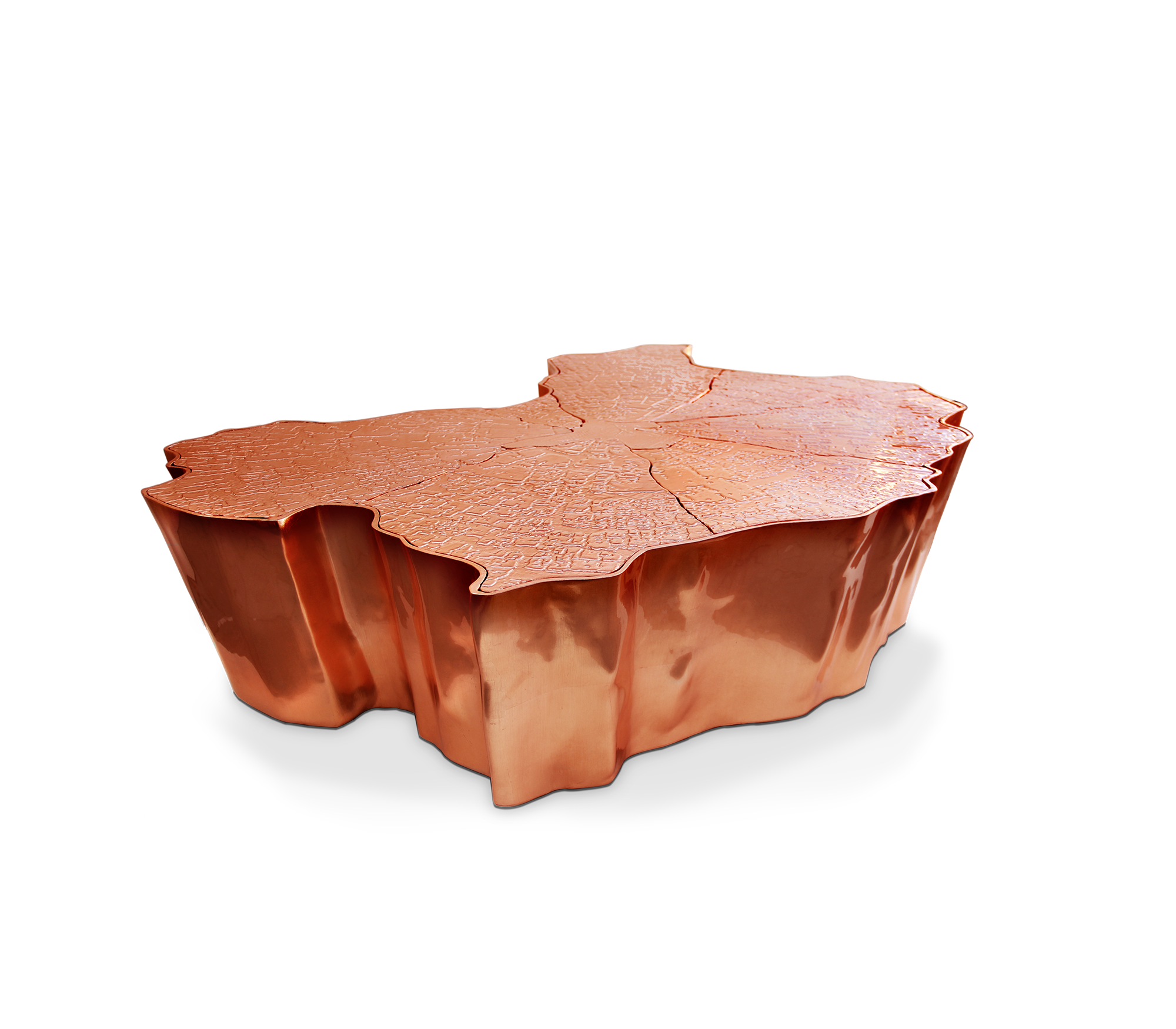 0-215 Медный центральный стол Eden Boca Do Lobo 