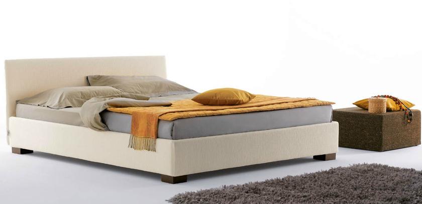 Casamania & Horm Мягкая двуспальная кровать со съемным чехлом Isole figi sun-id-1451750 - Вид №1