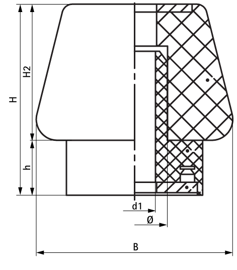 2801100450 VibraTek® SA-3 Silent Absorber silent rubber absorber for isolating metal to metal contact walraven  - Вид №1