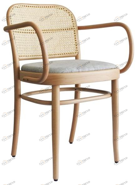 Wiener GTV Design Стул из бука с подлокотниками N. 811 sun-id-1390452