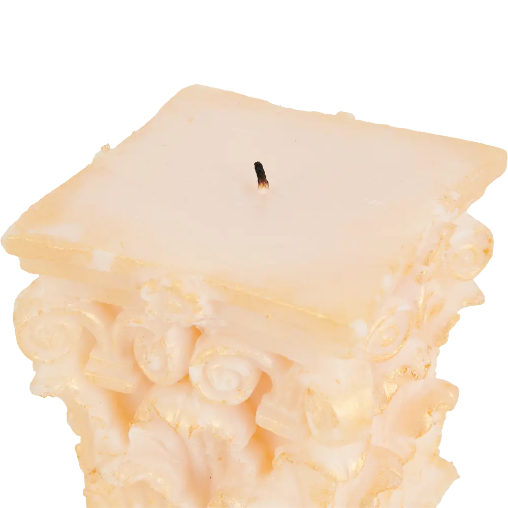 Свеча парафиновая Челентано золото EVIS STLM-2195450 - Вид №1