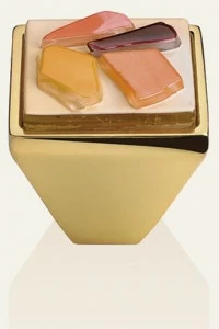 LINEA CALI' Ручка со стеклянной вставкой из замака Brera stone 207pb0024/30 - 33