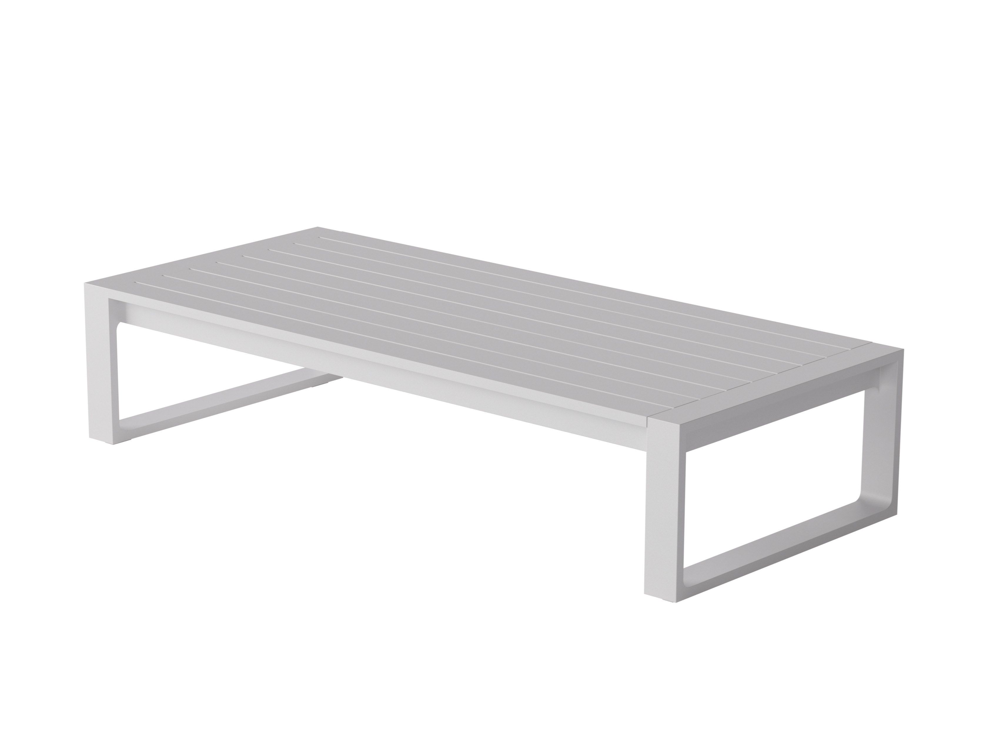 Прямоугольный алюминиевый журнальный столик с порошковым покрытием Case Eos ARCH-00101381 - Вид №19