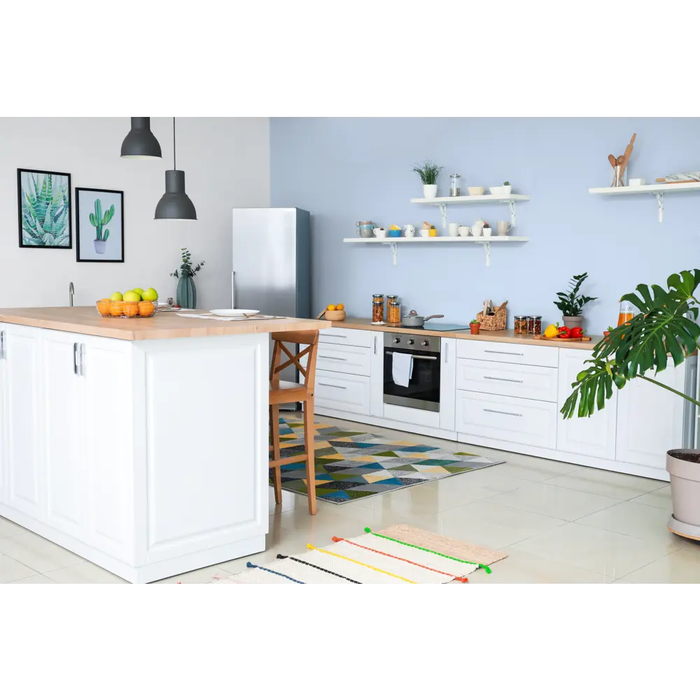 Краска для кухни и ванной цвет королевский голубой 0.9 л 81964002 STLM-2066533 PARADE ICE  - Вид №5