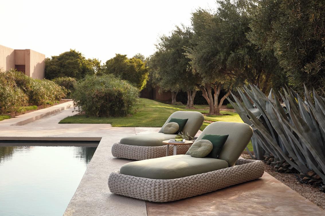 MNST304 Лежак веревка 45мм антрацит Manutti Kobo - Вид №6