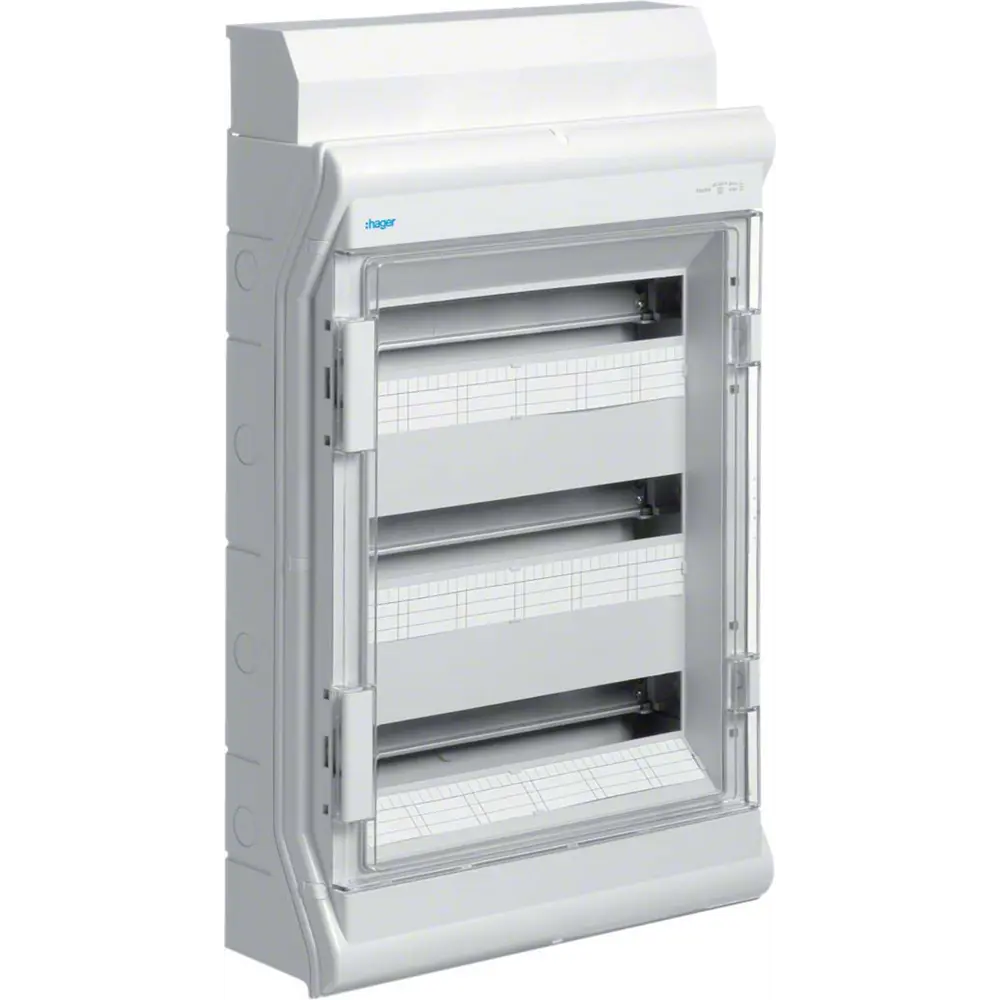 Щит распределительный навесной Hager Vector 54 модуля IP65 STLM-2106087