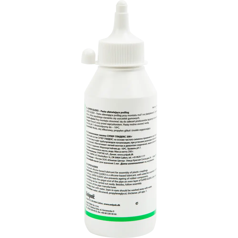 Смазка силиконовая для труб SUPER GLIDEX 250 грамм Santreyd STLM-2149729 - Вид №1