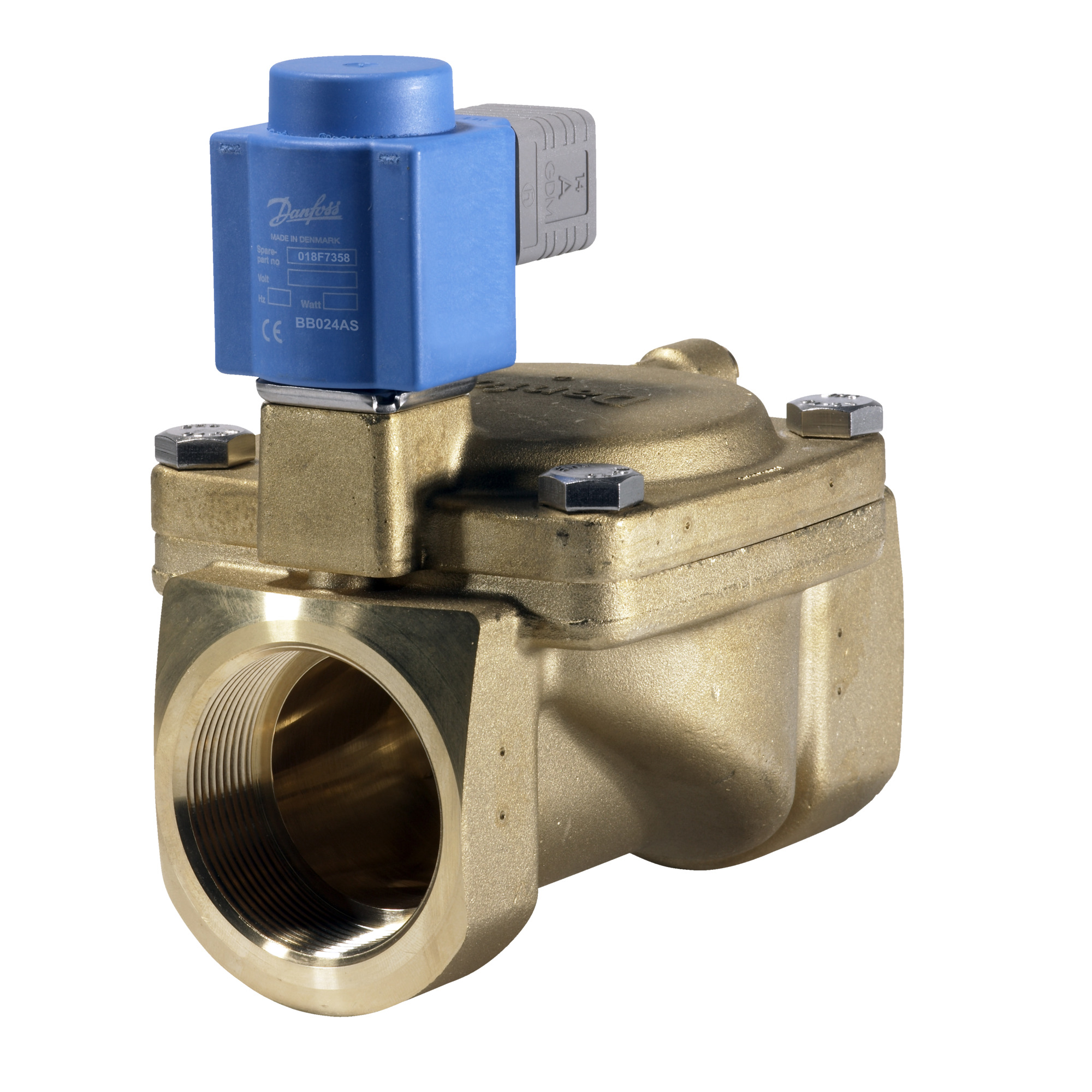 Danfoss EV220B — двухходовые электромагнитные клапаны для общей промышленности Клапан электромагнитный EV220B 032U7183  - Вид №51