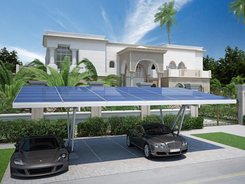 Giulio Barbieri Укрытие с фотоэлектрическими панелями для парковочного места sun-id-1415564 - Вид №2