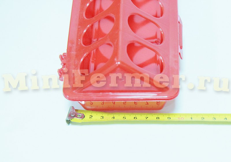 2354 Кормушка лотковая пластиковая с отверстиями 50 см LAB.Space  - Вид №7