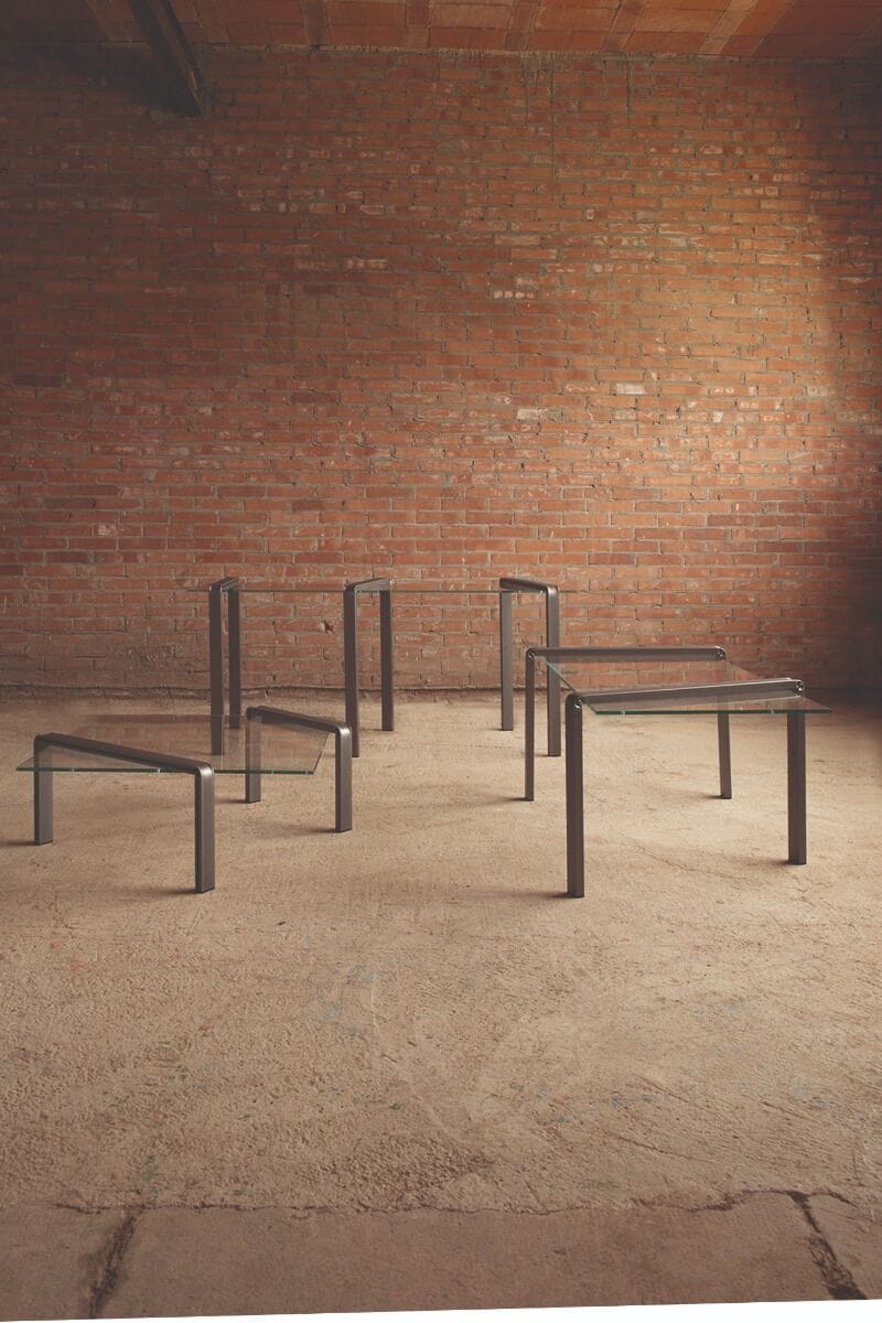 Прямоугольная консоль из стекла и металла Situér LG-22 ARCH-00103352 - Вид №5