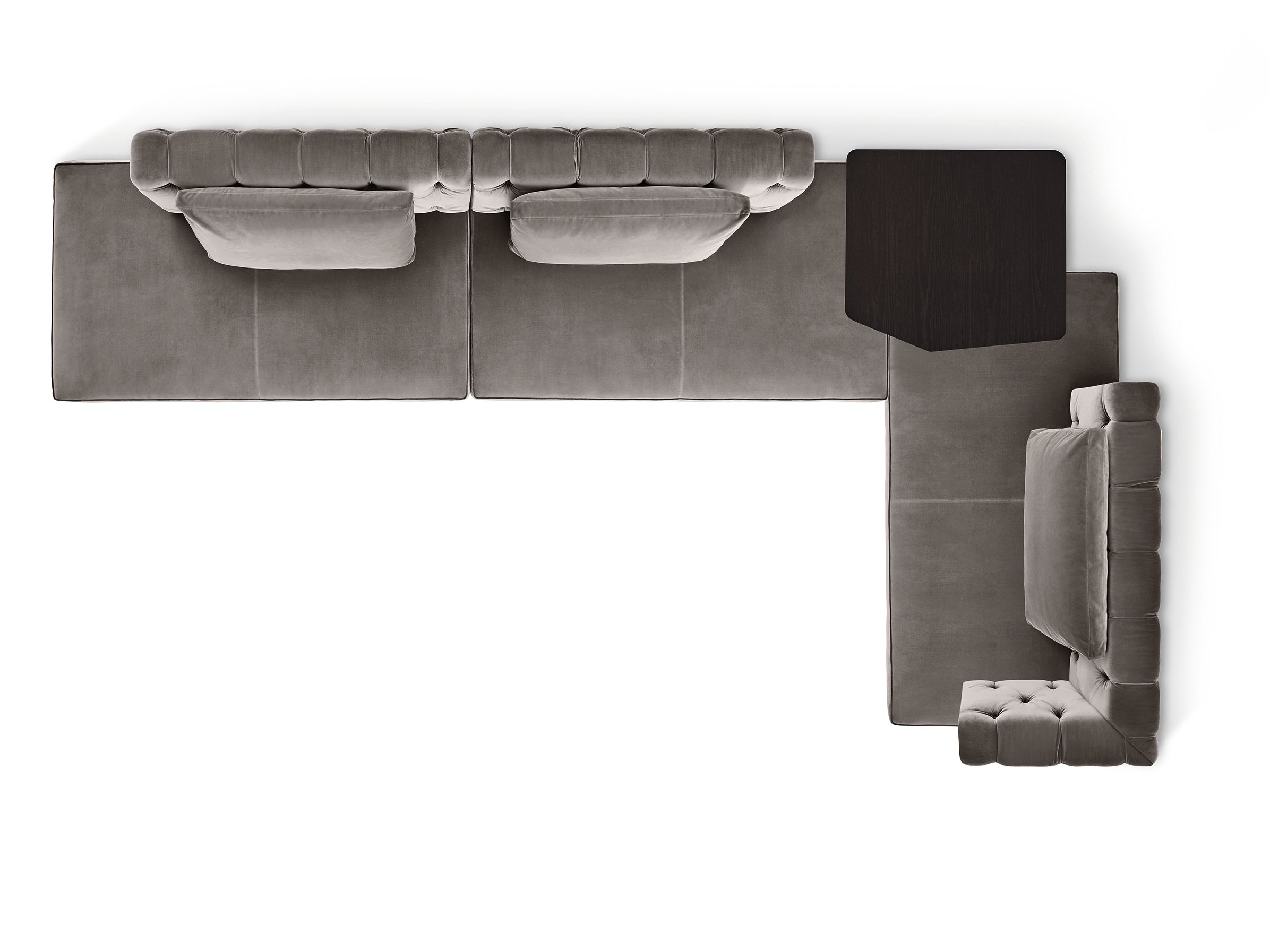 Модульный тканевый диван capitonné Gallotti&Radice FIONA ARCH-00047551