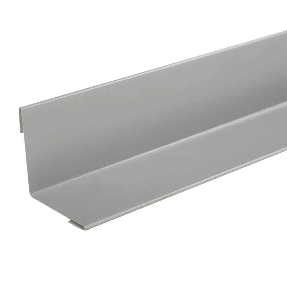 ТЕХНОНИКОЛЬ Внутренний угловой профиль Hauberk 1,25 м серый для фасадной отделки 18734846 STLM-0012281