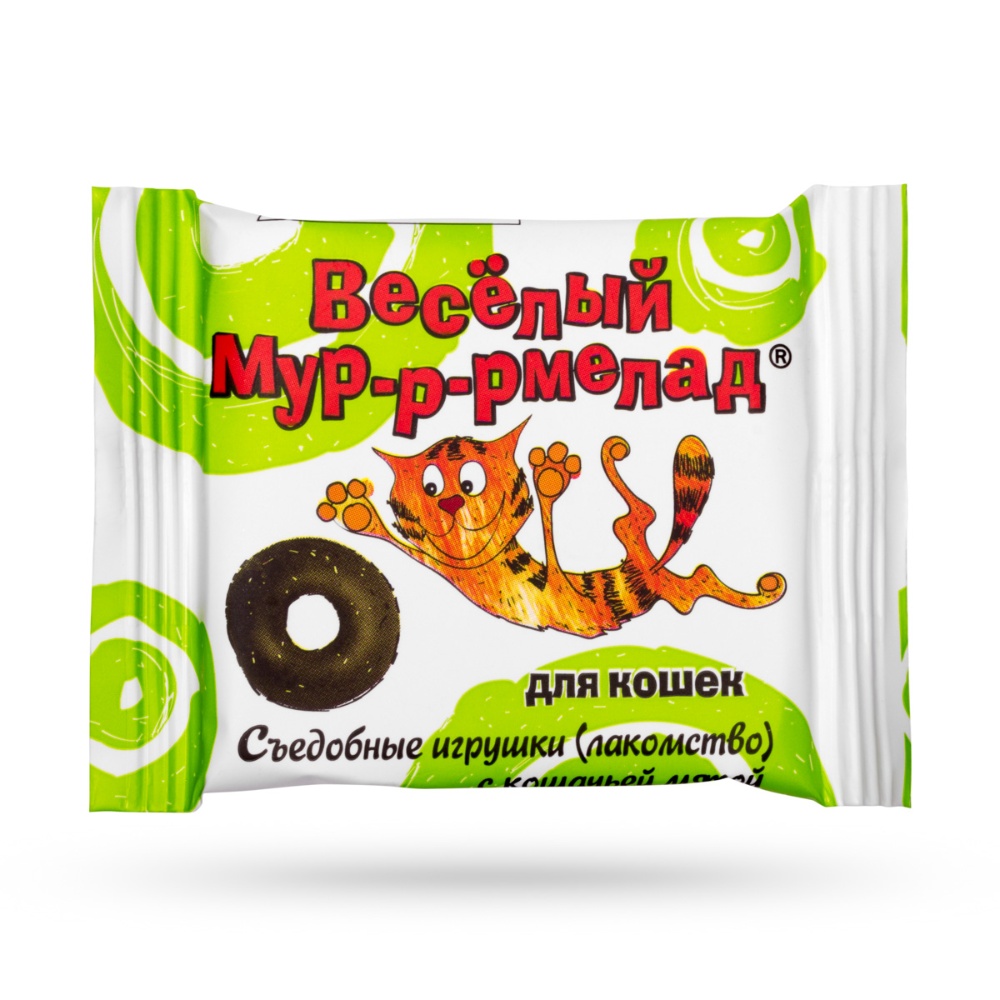 ПР0021317 Лакомства для кошек Веселый Мур-р-рмелад с кошачьей мятой ВЕДА 