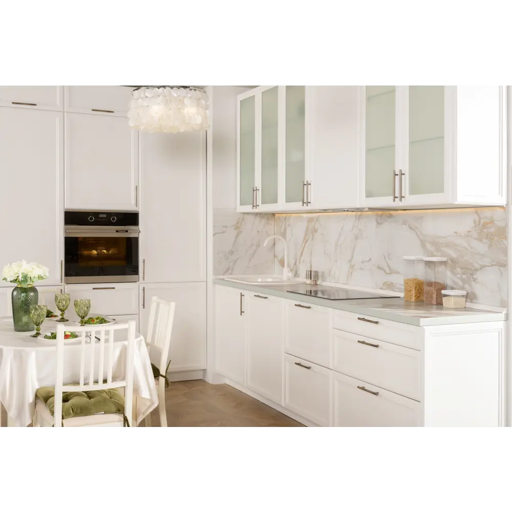 Фасад для кухонного ящика Реш 79.7x25.3 см Delinia ID МДФ цвет белый STLM-2188239 - Вид №6