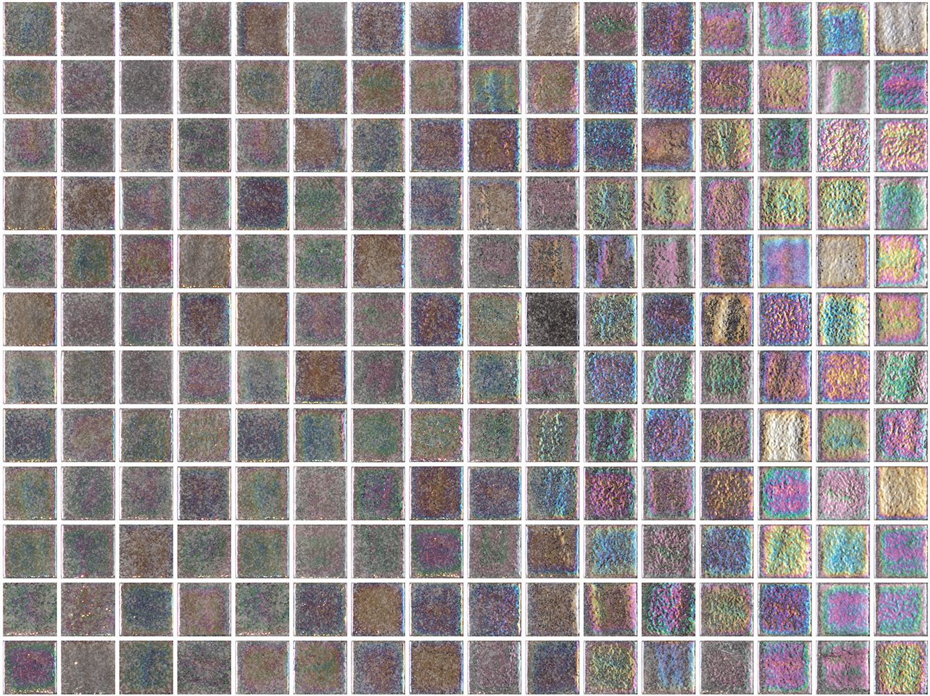 Внутренняя и наружная стеклянная мозаика Onix Opalescent ARCH-00135328