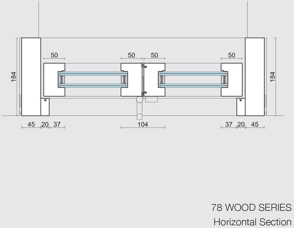CARMINATI SERRAMENTI Французская складная дверь из дерева Skyline system sun-id-1423631 - Вид №10