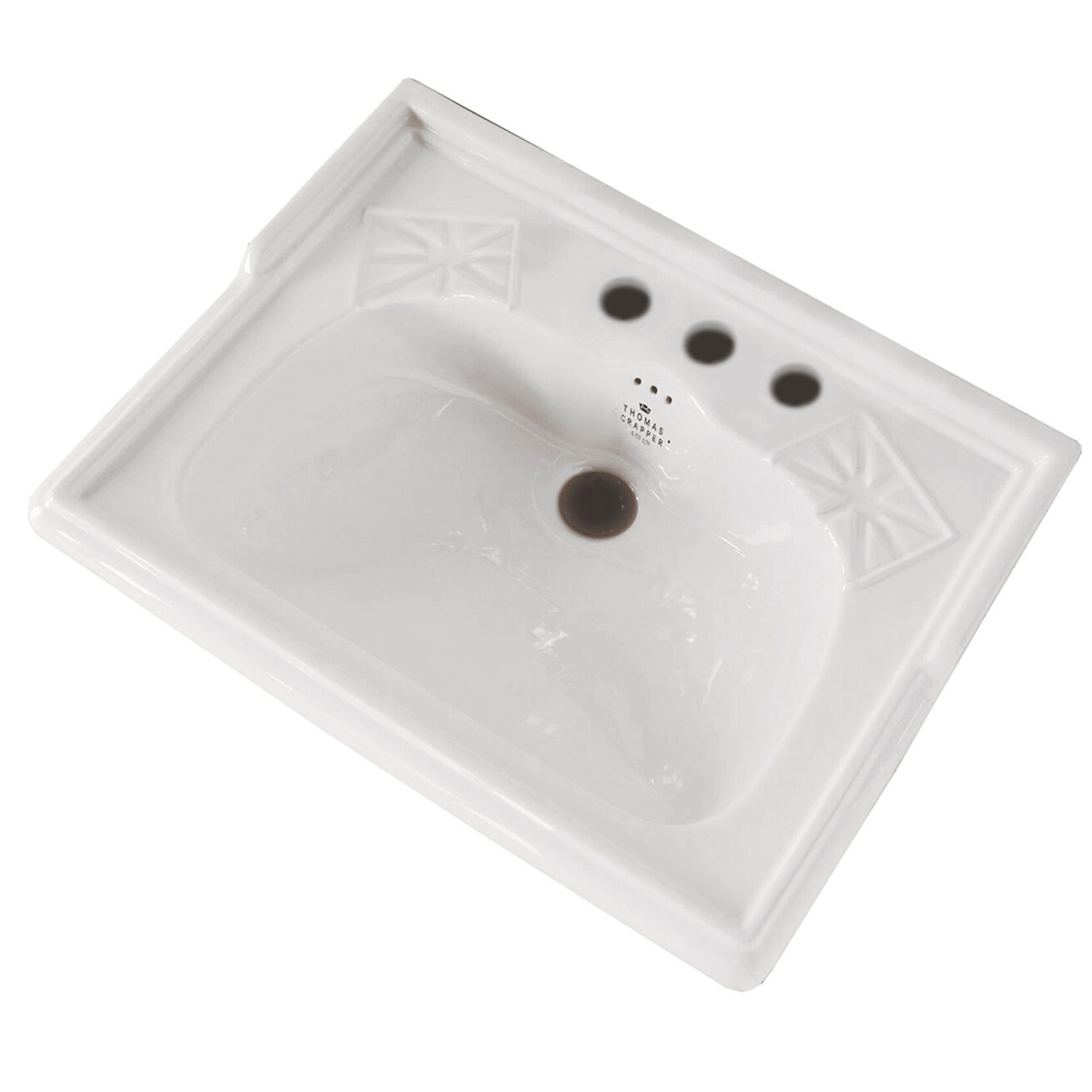 TCRE403 Решетчатый бассейн Трехстворчатый бассейн Thomas Crapper  - Вид №1