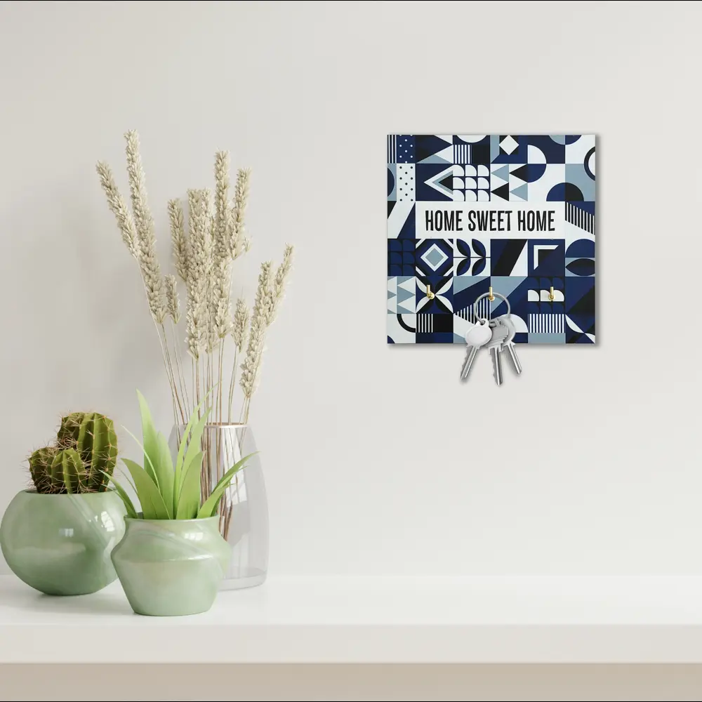 Ключница Sweet Home цвет синий 12x12см Santreyd STLM-2141820 - Вид №1