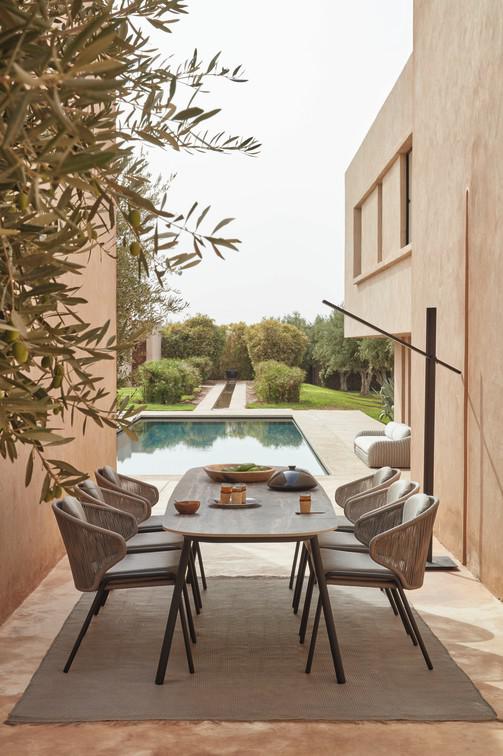 MNST310 Стул кремень перец Manutti Radius - Вид №15