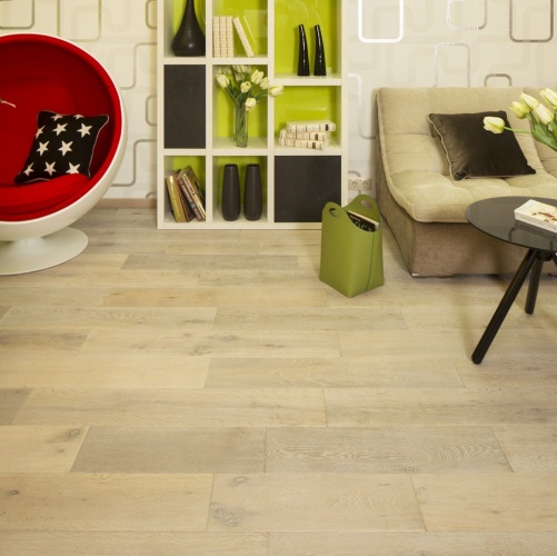 Инженерная доска Montblanc Дуб/Дуб Ноче Дуб с брашью (Текстурированная) 500-1800х180 мм 2600400107 - Вид №1