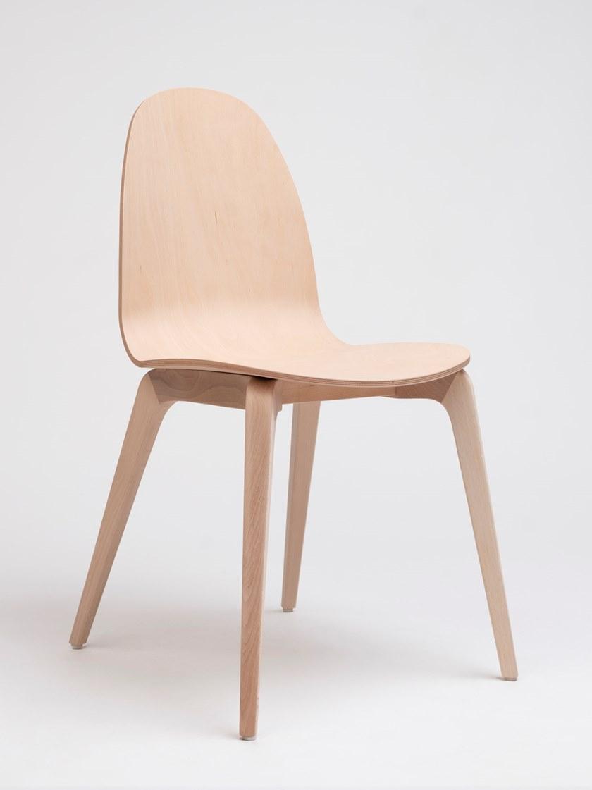 ONDARRETA Стул из бука Bob sun-id-1362874 - Вид №5