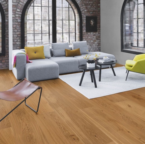 Инженерная доска Boen Chaletino Traditional Live Natural Ированная Дуб Рустик с брашью (Текстурированная) 2750х300 мм EBCY4KFD - Вид №10