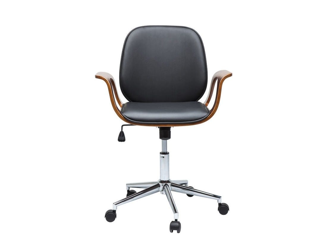 5 спиц подлокотник поворотный операционный офисный стул KARE Design PATRON WALNUT ARCH-00106420 - Вид №1