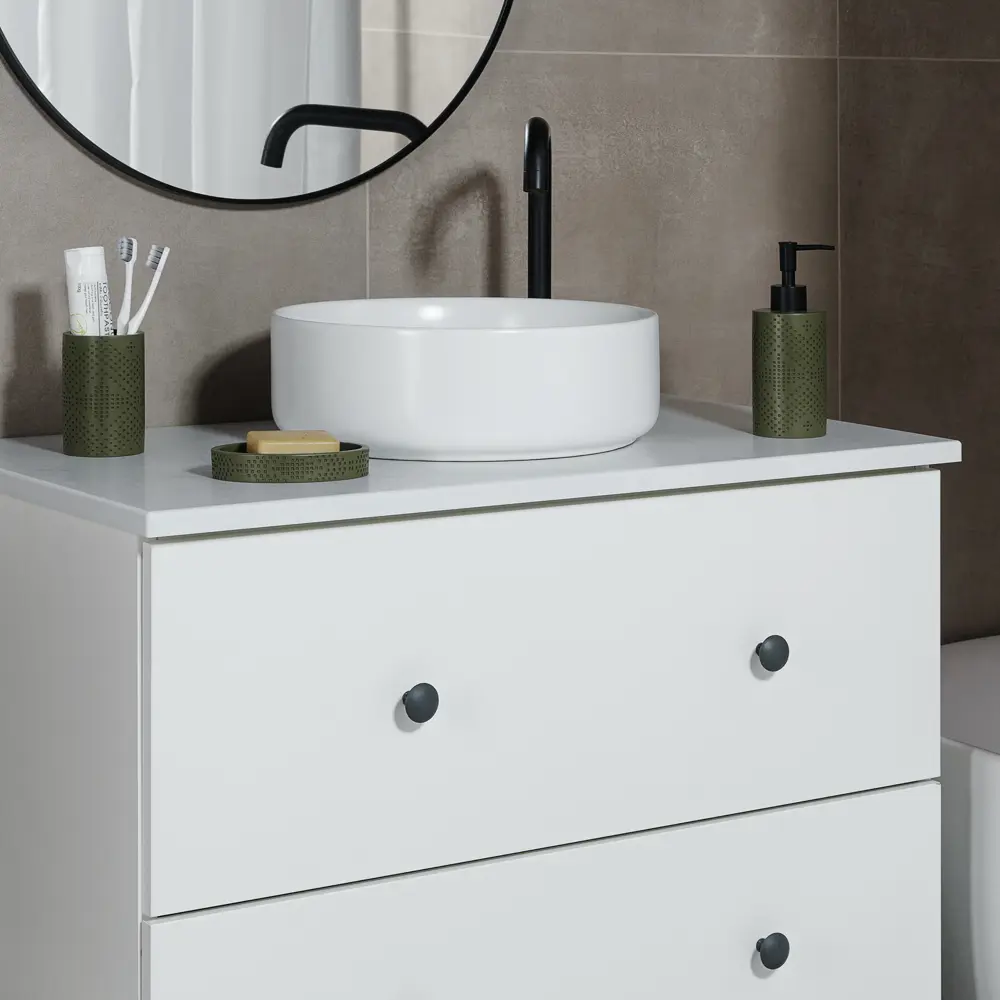 Стакан для зубных щеток Verran Rosemary - элегантный органайзер для ванной 89384109 STLM-1574507 - Вид №6