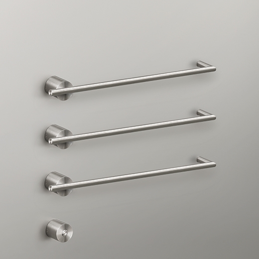 Электрический полотенцесушитель Л. 580 мм, кнопка питания включена  EQB13 CEADESIGN  - Вид №1