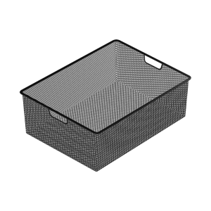 Корзина мелкосетчатая , 555х410х185 мм, чёрный LJPS0324 Public Steel Россия