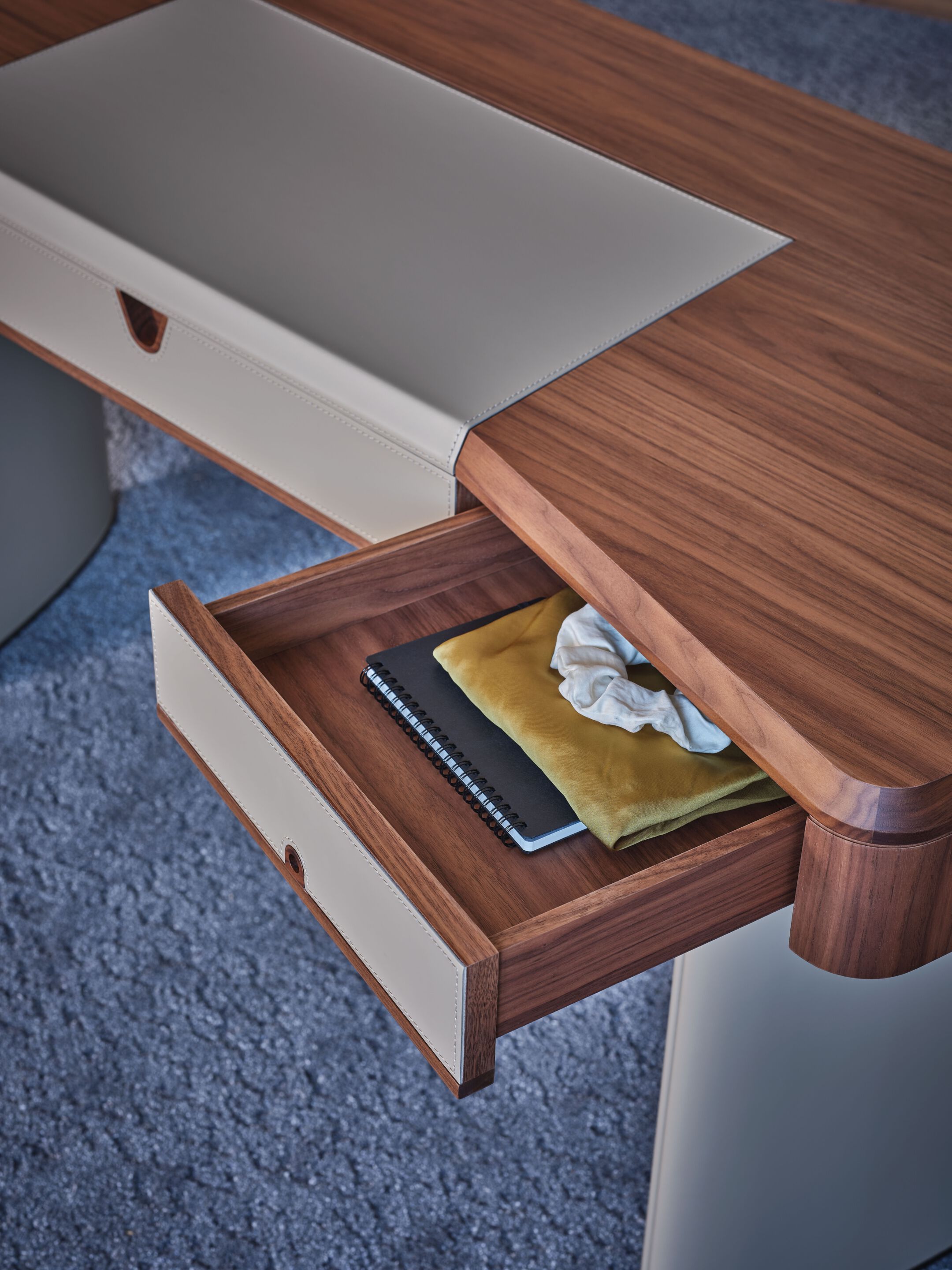 Письменный стол из орехового дерева с ящиками Porada двадцать четыре ARCH-00136953 - Вид №3