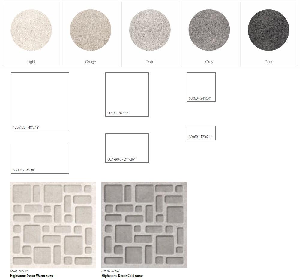 CERAMICA SANT'AGOSTINO Настенная / напольная плитка из керамогранита с эффектом камня Highstone sun-id-1389256 - Вид №9