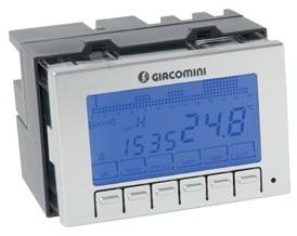 Giacomini Еженедельный комнатный хронотермостат скрытого монтажа