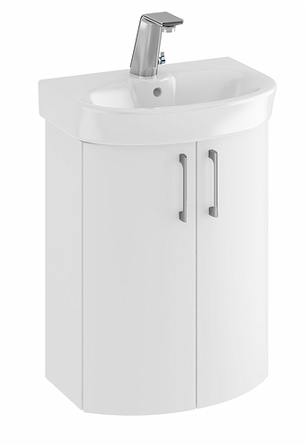 9616221001 Комплект IDO Glow для мойки с основанием для умывальника, две дверцы 