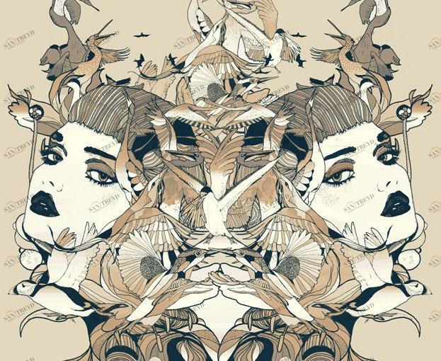 MOMENTI Авторский художественный принт Crazy home paintings Gi-028