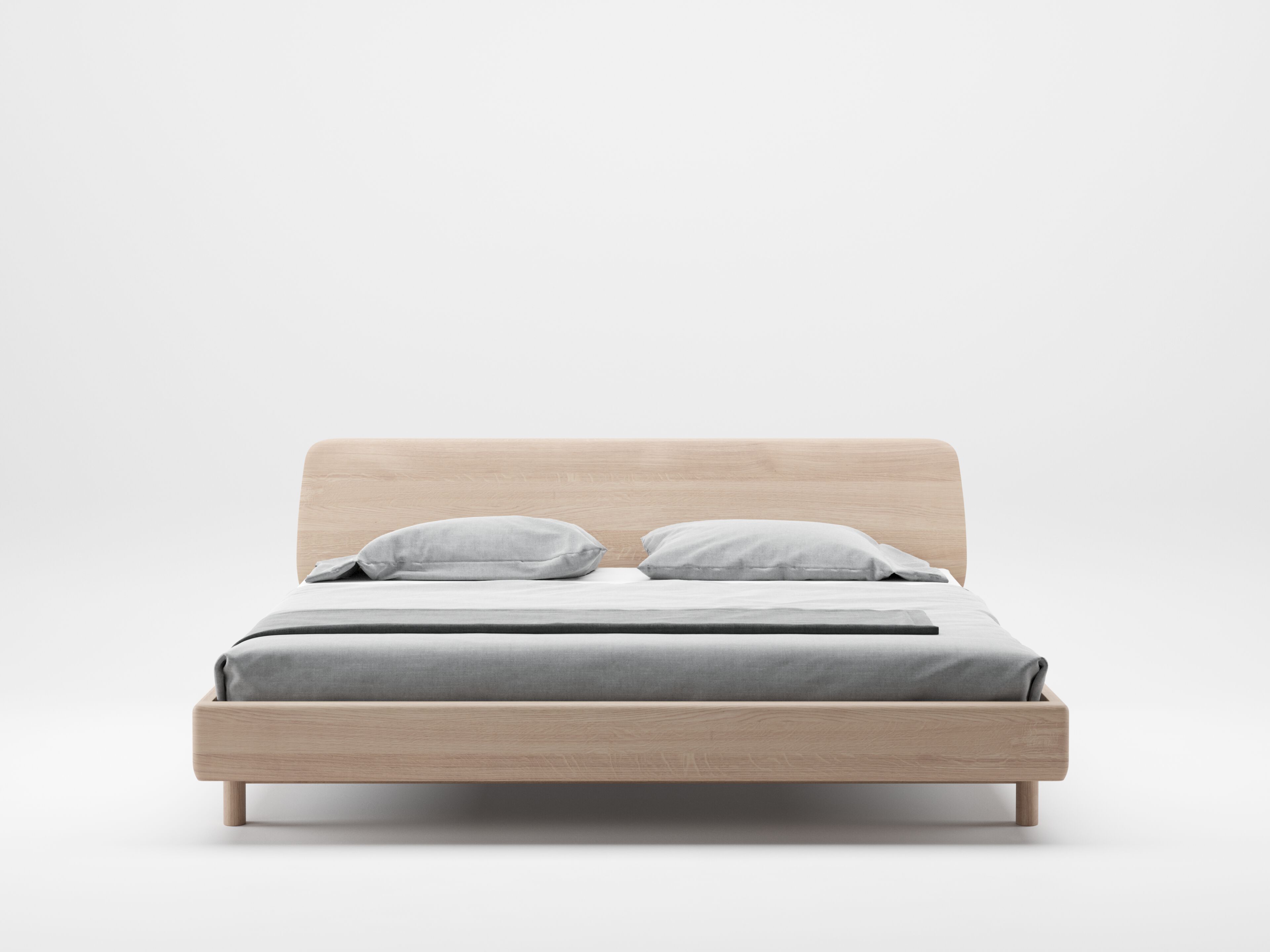 Двуспальная кровать из массива дерева Artisan Fin ARCH-00147316 - Вид №1