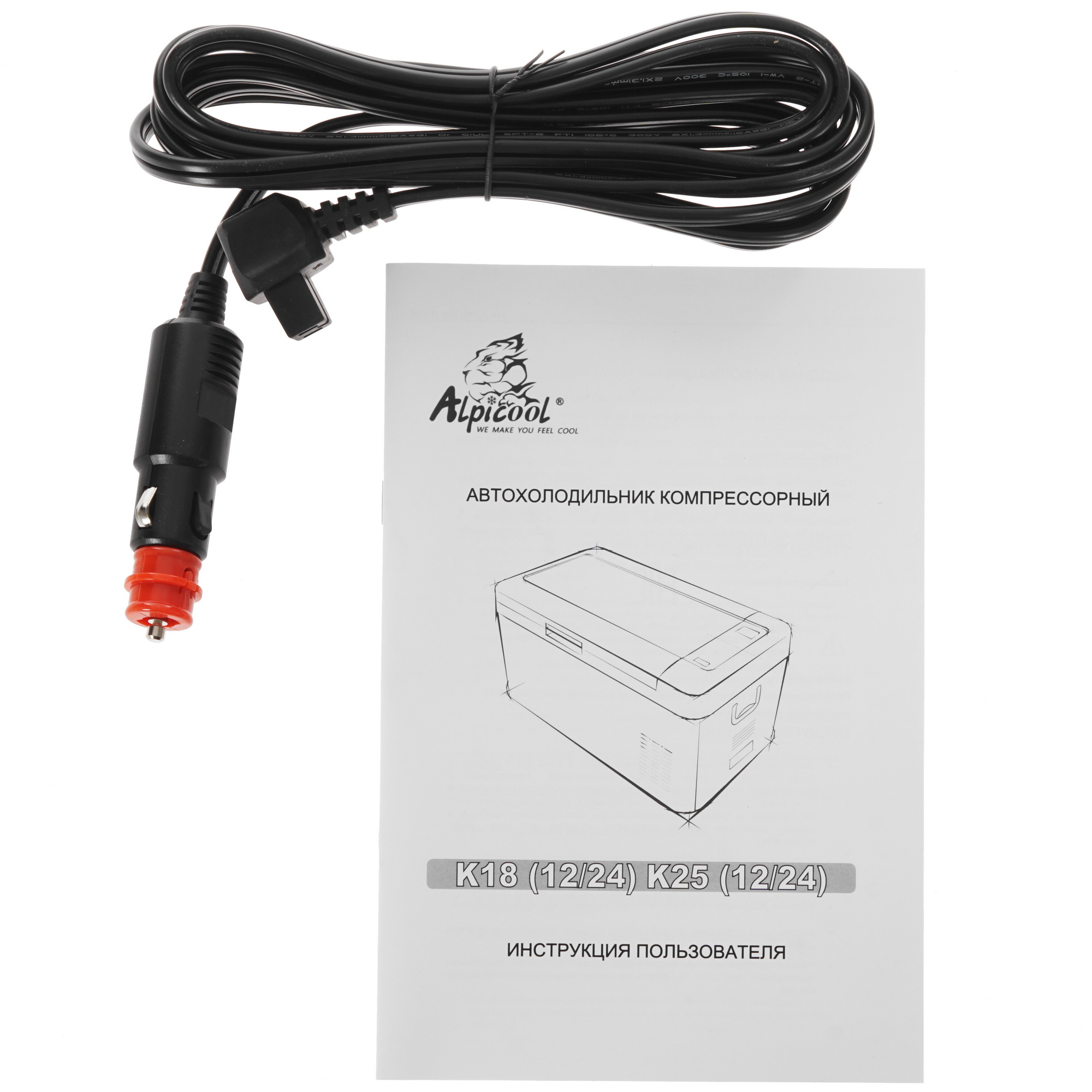 5424020 Холодильник автомобильный ALPICOOL K25 белый STDN-0029070 - Вид №6