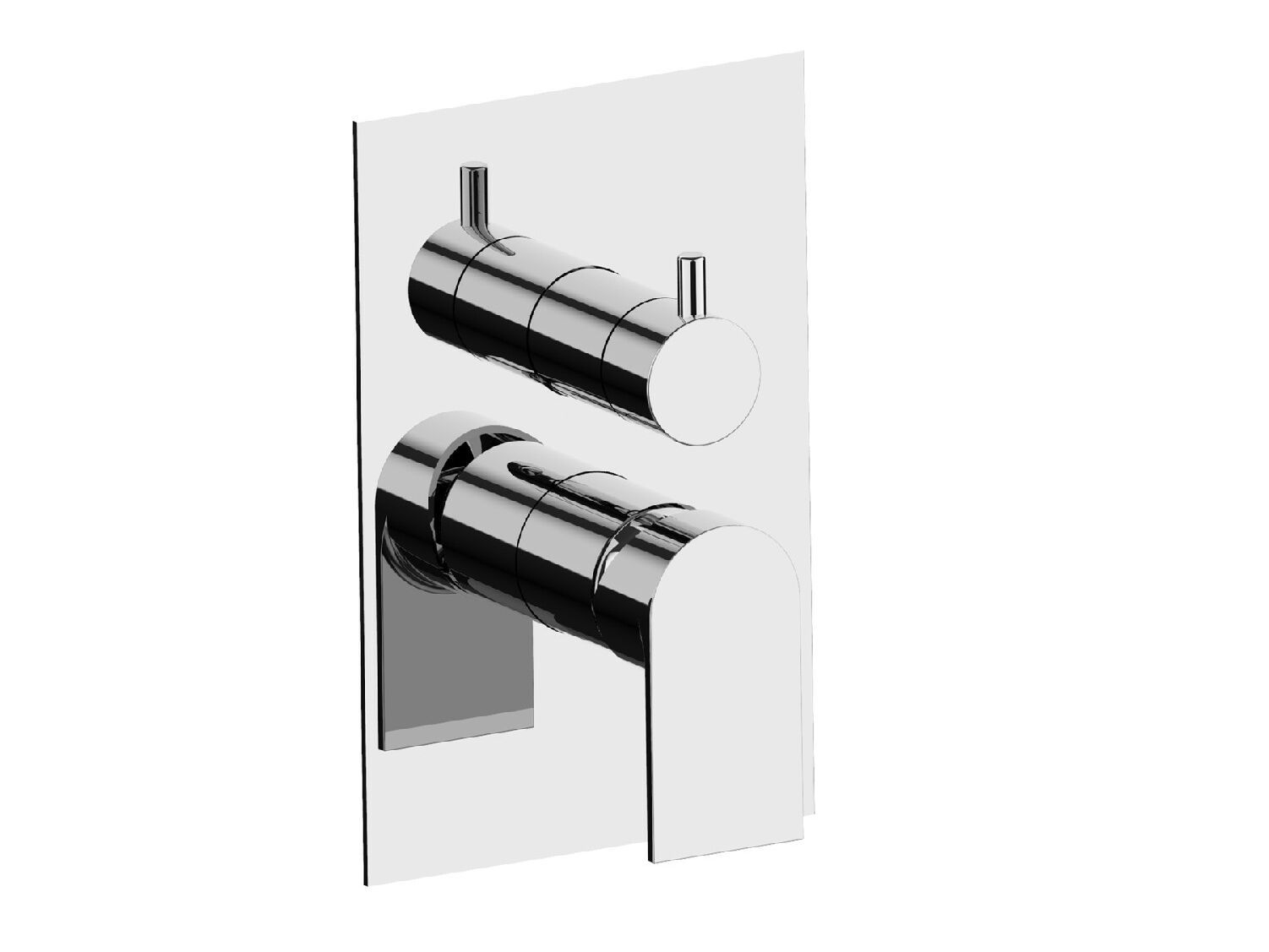 Однорычажный смеситель для душа с переключателем Rubinetterie Frattini Птолемей ARCH-00090246